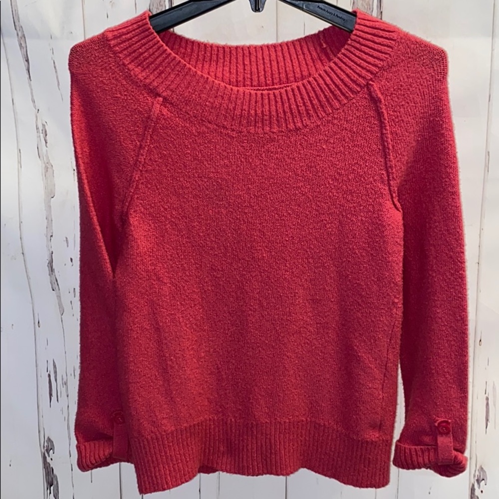 Maurices Soft Magenta scoop neck Sweater Sz M